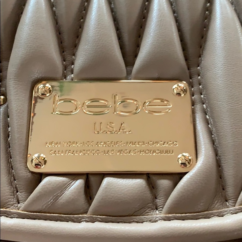 Bebe Mini Beige Backpack - Picture 3 of 7